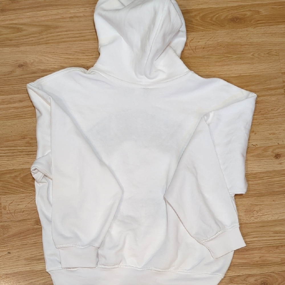 H&M White Berkeley Collegiate Hoodie - Picture 6 of 7